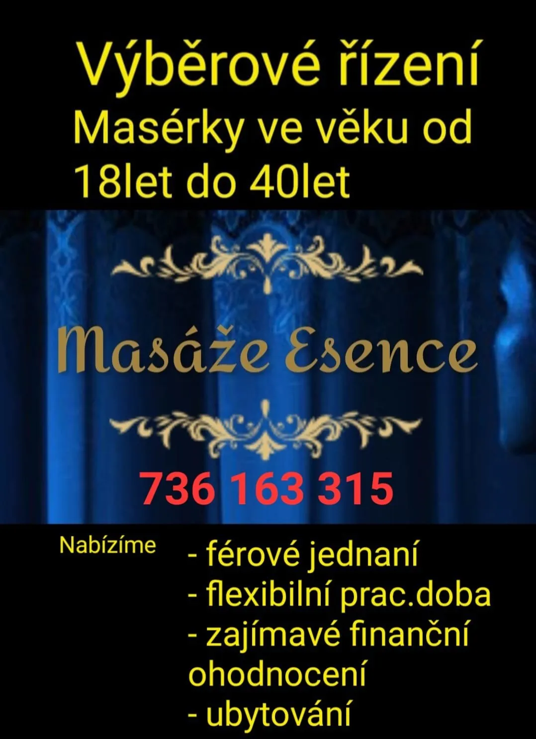 Masáže Esence TÁBOR 